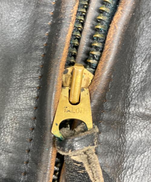 Aero LEATHER（エアロレザー）Aero LEATHER (エアロレザー) ダブルライダースジャケット ブラック サイズ:42の古着・服飾アイテム