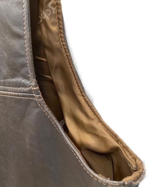 Schott（ショット）Schott (ショット) レザーベスト ブラウン サイズ:Lの古着・服飾アイテム