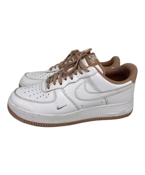 NIKE（ナイキ）NIKE (ナイキ) AIR FORCE 1 ホワイト×ピンク サイズ:27.5cmの古着・服飾アイテム