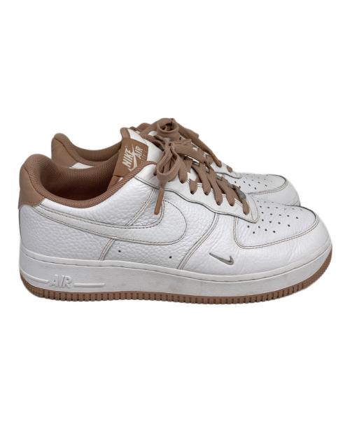NIKE（ナイキ）NIKE (ナイキ) AIR FORCE 1 ホワイト×ピンク サイズ:27.5cmの古着・服飾アイテム