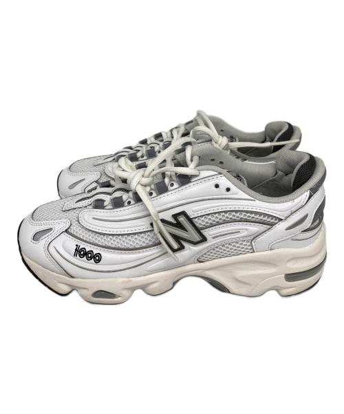 NEW BALANCE（ニューバランス）NEW BALANCE (ニューバランス) ローカットスニーカー ホワイト サイズ:24.5cmの古着・服飾アイテム