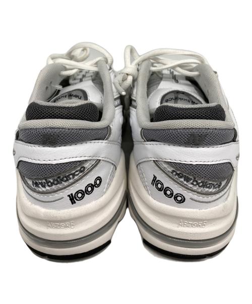NEW BALANCE（ニューバランス）NEW BALANCE (ニューバランス) ローカットスニーカー ホワイト サイズ:24.5cmの古着・服飾アイテム