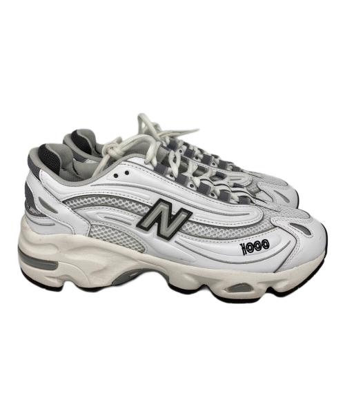 NEW BALANCE（ニューバランス）NEW BALANCE (ニューバランス) ローカットスニーカー ホワイト サイズ:24.5cmの古着・服飾アイテム
