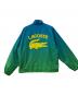 LACOSTE (ラコステ) バックプリントモノグラムトラックジャケット グリーン×ブルー サイズ:48：8000円