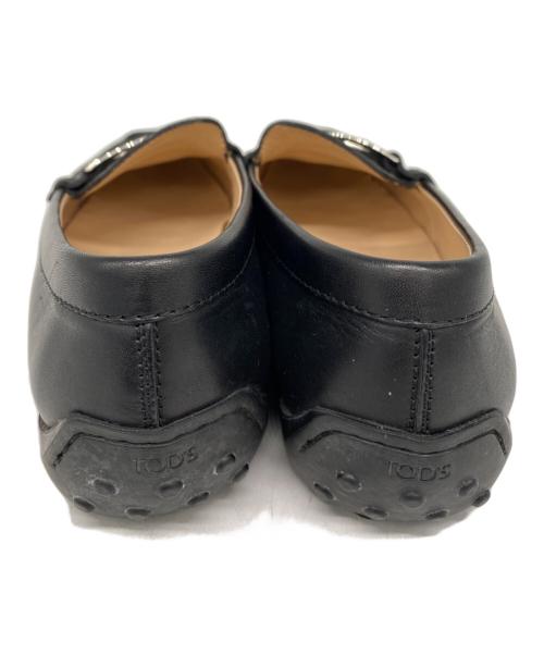 TOD'S（トッズ）TOD'S (トッズ) コインローファー ブラック サイズ:6 1/2の古着・服飾アイテム
