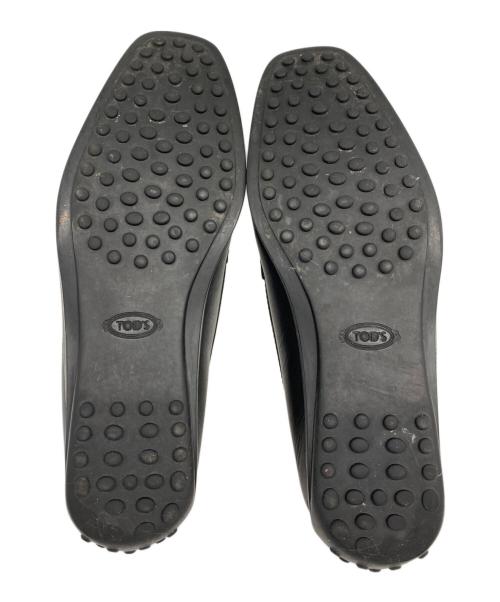 TOD'S（トッズ）TOD'S (トッズ) コインローファー ブラック サイズ:6 1/2の古着・服飾アイテム