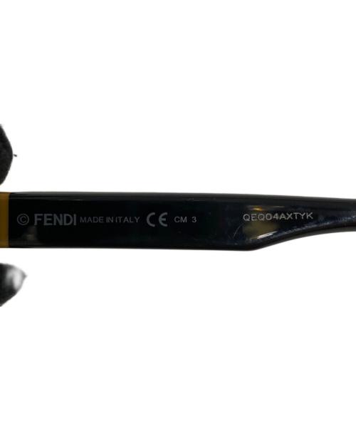 FENDI（フェンディ）FENDI (フェンディ) サングラス ブラック サイズ:55□18の古着・服飾アイテム