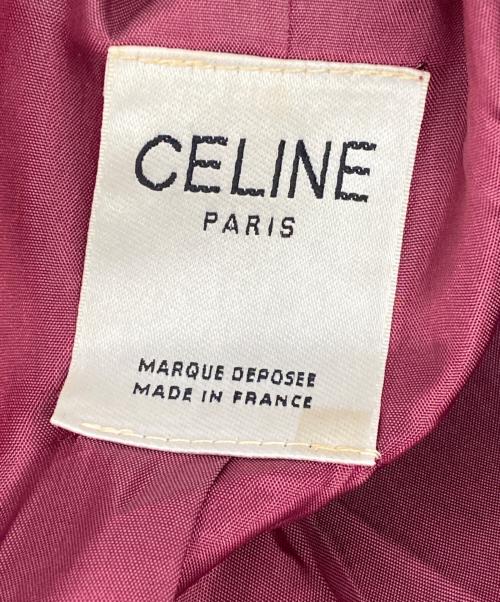 CELINE（セリーヌ）CELINE (セリーヌ) カシミヤコート パープル サイズ:FREEの古着・服飾アイテム