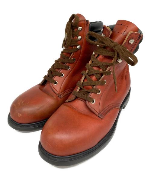 RED WING（レッドウィング）RED WING (レッドウィング) ワークブーツ ブラウン サイズ:9の古着・服飾アイテム