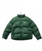 NIKEナイキ）の古着「TF クラブ パファー ジャケット」｜グリーン