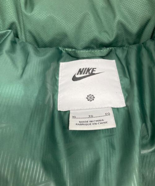 NIKE（ナイキ）NIKE (ナイキ) TF クラブ パファー ジャケット グリーン サイズ:XLの古着・服飾アイテム