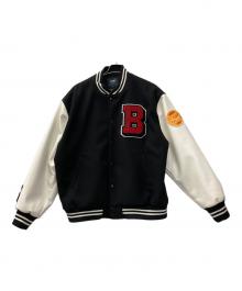 BEAMS HEART（ビームスハート）の古着「スタジャン」｜ブラック×ベージュ