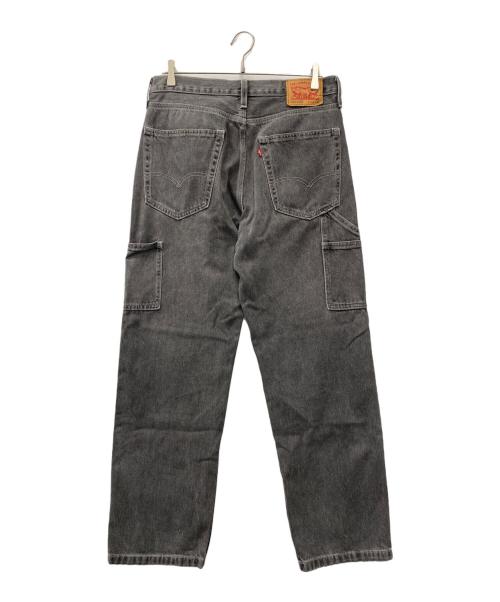 LEVI'S（リーバイス）LEVI'S (リーバイス) 568 STAY LOOSE CARPENTER グレー サイズ:76cm (W30)の古着・服飾アイテム