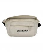 BALENCIAGAバレンシアガ）の古着「Everyday Canvas Belt Bag」｜ホワイト×ブラック