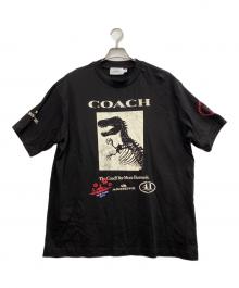 COACH（コーチ）の古着「ダイナソー コラージュ」｜ブラック