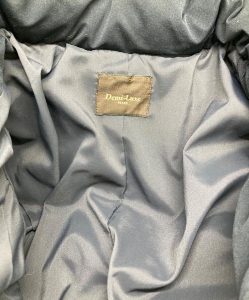Demi-Luxe Beams（デミルクス ビームス）Demi-Luxe Beams (デミルクス ビームス) ダウンコート ネイビー サイズ:36の古着・服飾アイテム