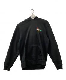 stussy（ステューシー）の古着「プルオーバーパーカー」｜ブラック