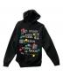stussy (ステューシー) プルオーバーパーカー ブラック サイズ:Ｍ：8000円