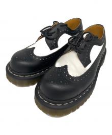 Dr.Martens（ドクターマーチン）の古着「3989 BEX ブローグシューズ」｜ブラック×ホワイト