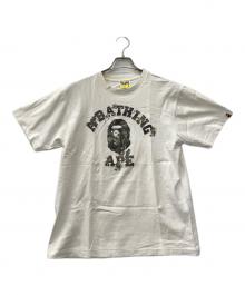 A BATHING APE（アベイシングエイプ）の古着「半袖カットソー」｜ホワイト