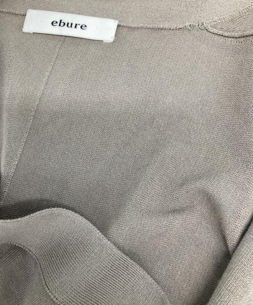 ebure（エブール）ebure (エブール) 薄手カーディガン オリーブ サイズ:FREEの古着・服飾アイテム