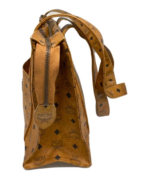 MCM（エムシーエム）MCM (エムシーエム) トートバッグ ブラウンの古着・服飾アイテム