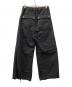 RICK OWENS DRKSHDW (リックオウエンス ダークシャドウ) ワイドベラパンツ ブラック サイズ:Ｍ：60000円