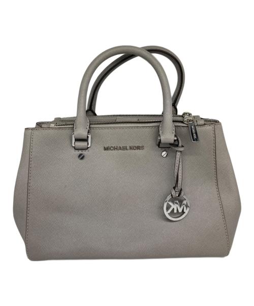 MICHAEL KORS（マイケルコース）MICHAEL KORS (マイケルコース) 2WAYハンドバッグ ベージュの古着・服飾アイテム