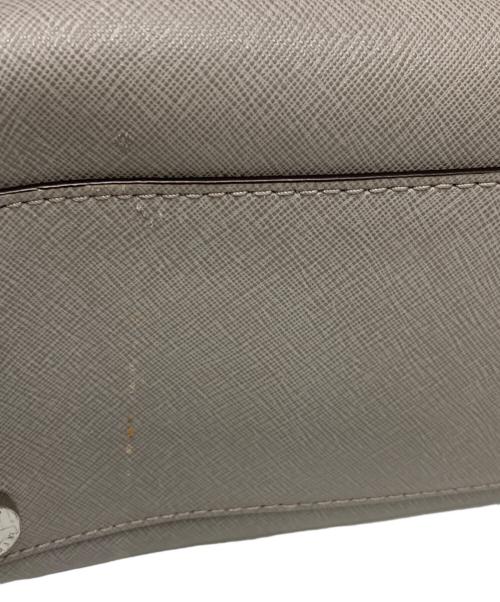MICHAEL KORS（マイケルコース）MICHAEL KORS (マイケルコース) 2WAYハンドバッグ ベージュの古着・服飾アイテム