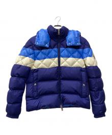 MONCLER（モンクレール）の古着「ダウンジャケット」｜ネイビー×ブルー×ホワイト