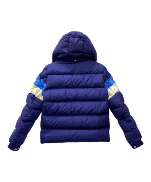MONCLER（モンクレール）MONCLER (モンクレール) ダウンジャケット ネイビー×ブルー×ホワイト サイズ:2の古着・服飾アイテム