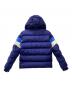 MONCLER (モンクレール) ダウンジャケット ネイビー×ブルー×ホワイト サイズ:2：55000円