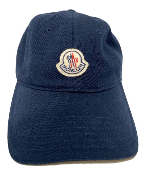 MONCLER（モンクレール）MONCLER (モンクレール) キャップ ネイビーの古着・服飾アイテム