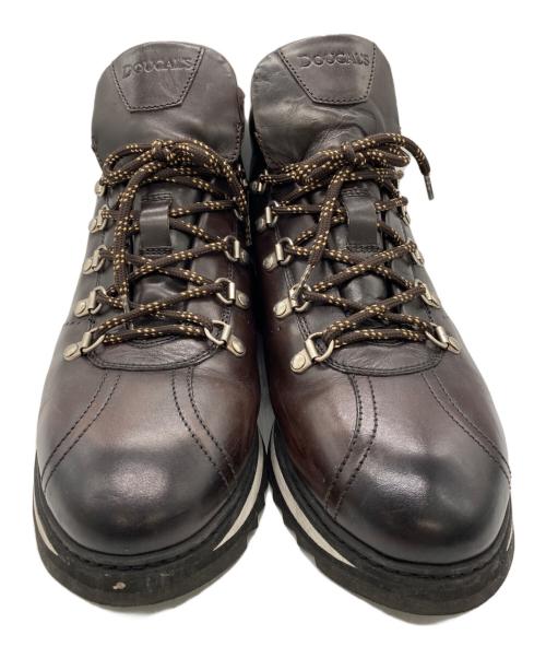 DOUCAL'S（デュカルス）DOUCAL'S (デュカルス) インサイドボア・レザーマウンテンブーツ ブラウン サイズ:25.5cmの古着・服飾アイテム