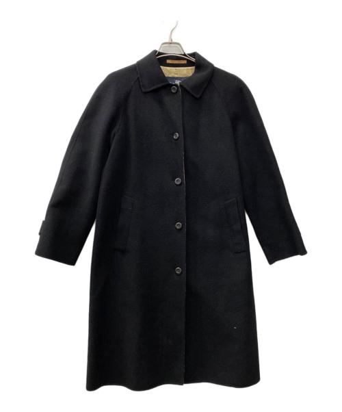BURBERRY LONDON（バーバリーロンドン）BURBERRY LONDON (バーバリーロンドン) ラムウールコート ブラック サイズ:11の古着・服飾アイテム