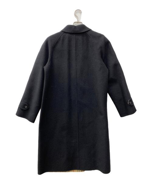 BURBERRY LONDON（バーバリーロンドン）BURBERRY LONDON (バーバリーロンドン) ラムウールコート ブラック サイズ:11の古着・服飾アイテム