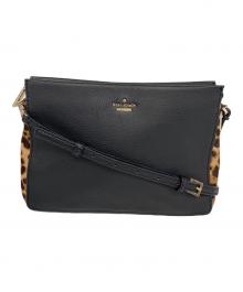 Kate Spade（ケイトスペード）の古着「ショルダーバッグ」｜ブラック×ベージュ