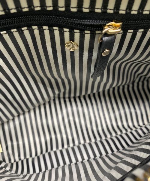 Kate Spade（ケイトスペード）Kate Spade (ケイトスペード) ショルダーバッグ ブラック×ベージュの古着・服飾アイテム