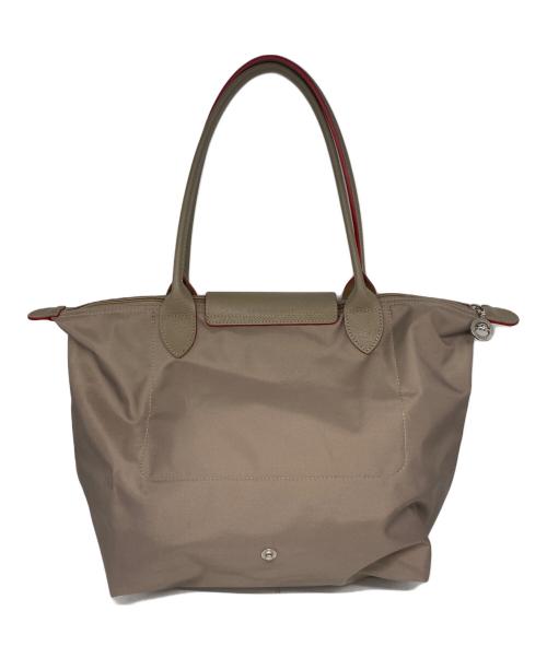 LONGCHAMP（ロンシャン）LONGCHAMP (ロンシャン) ル プリアージュ クラブ トートバッグ ベージュの古着・服飾アイテム