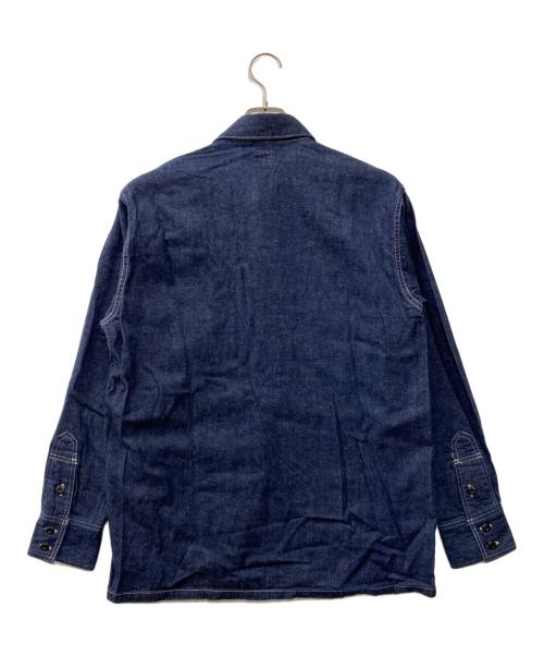 SUGAR CANE（シュガーケーン）SUGAR CANE (シュガーケーン) デニムシャツ インディゴ サイズ:Lの古着・服飾アイテム