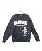 X-LARGEエクストララージ）の古着「TARGET LOGO CREWNECK」｜ブラック