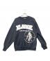 X-LARGE（エクストララージ）の古着「TARGET LOGO CREWNECK」｜ブラック