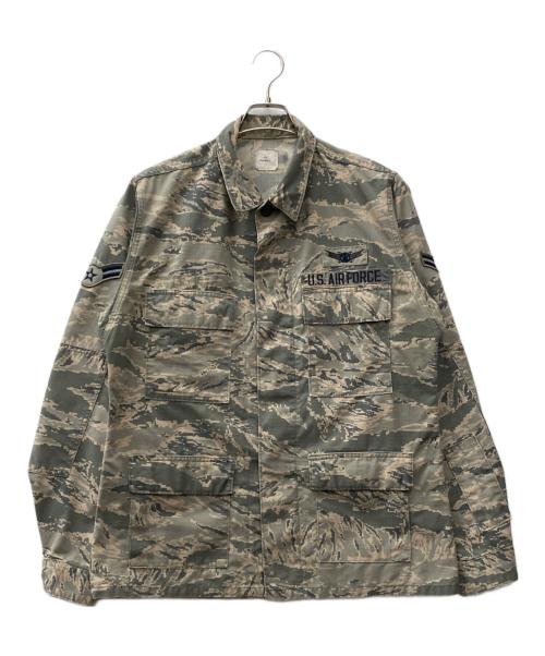 U.S AIR FORCE（ユーエスエアフォース）U.S AIR FORCE (ユーエスエアフォース) ミリタリーシャツ オリーブ サイズ:40Rの古着・服飾アイテム