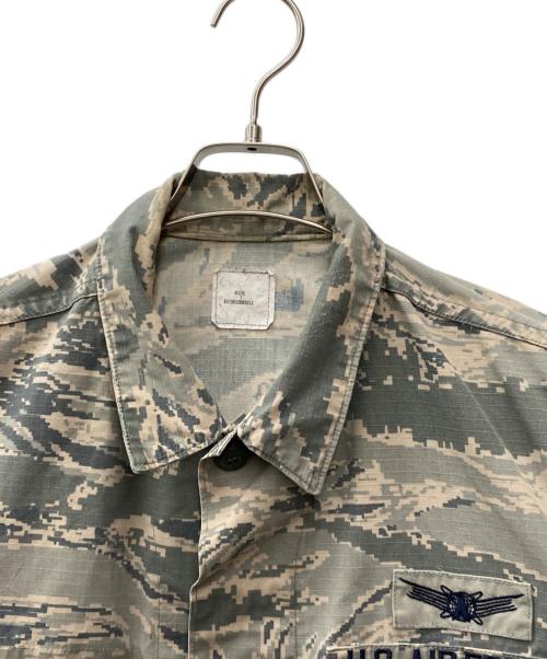 U.S AIR FORCE（ユーエスエアフォース）U.S AIR FORCE (ユーエスエアフォース) ミリタリーシャツ オリーブ サイズ:40Rの古着・服飾アイテム