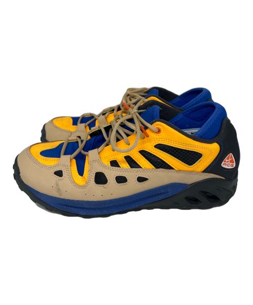 NIKE ACG（ナイキエーシージー）NIKE ACG (ナイキエーシージー) ACG AIR EXPLORAID ブルー×イエロー サイズ:28cmの古着・服飾アイテム