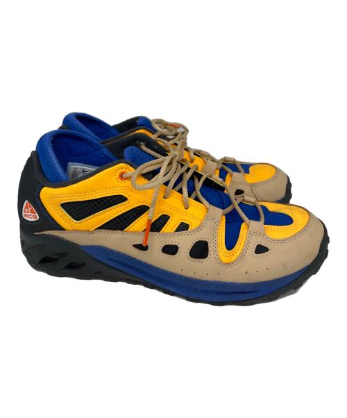 NIKE ACG（ナイキエーシージー）NIKE ACG (ナイキエーシージー) ACG AIR EXPLORAID ブルー×イエロー サイズ:28cmの古着・服飾アイテム