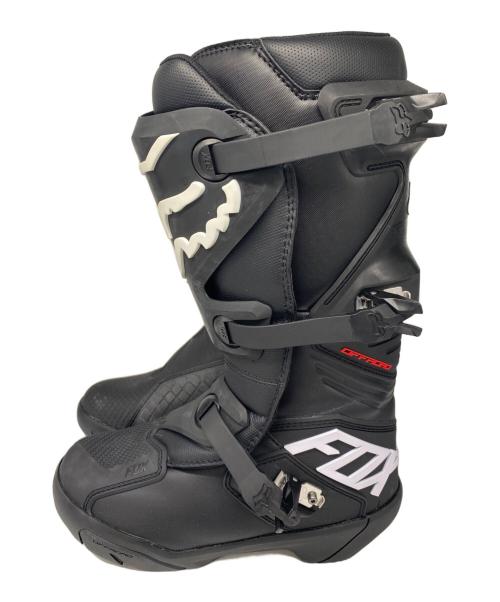 FOX RACING（フォックスレーシング）FOX RACING (フォックスレーシング) オフロードブーツ ブラック サイズ:27.5cmの古着・服飾アイテム