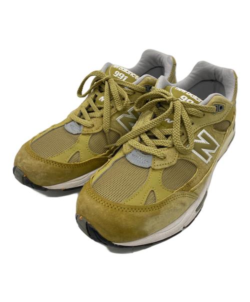 NEW BALANCE（ニューバランス）NEW BALANCE (ニューバランス) ローカットスニーカー カーキ サイズ:UK8の古着・服飾アイテム
