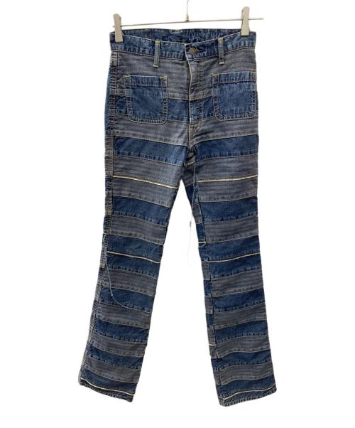 Hysteric Glamour（ヒステリックグラマー）Hysteric Glamour (ヒステリックグラマー) ウミヘビデニムパンツ インディゴ サイズ:25inchの古着・服飾アイテム