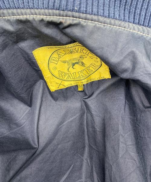 BASSETT WALKER（バセットウォーカー）BASSETT WALKER (バセットウォーカー) 切替スタジャン ベージュ サイズ:Ｍの古着・服飾アイテム